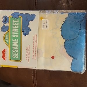 Vintage sesame street pillow case
